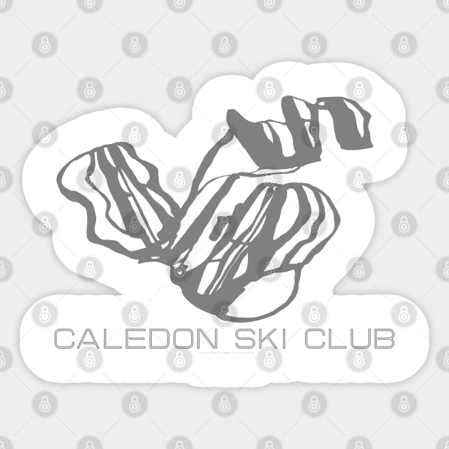 Caledon Ski Club Resort 3D Sticker by Mapsynergy